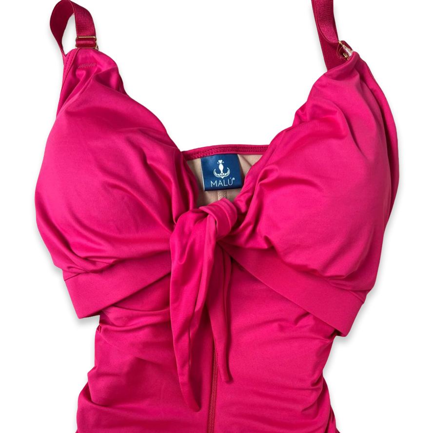 Faja de Baño FUCSIA sin manga 2024