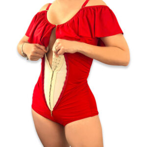 Faja de baño • Rojo • Azul